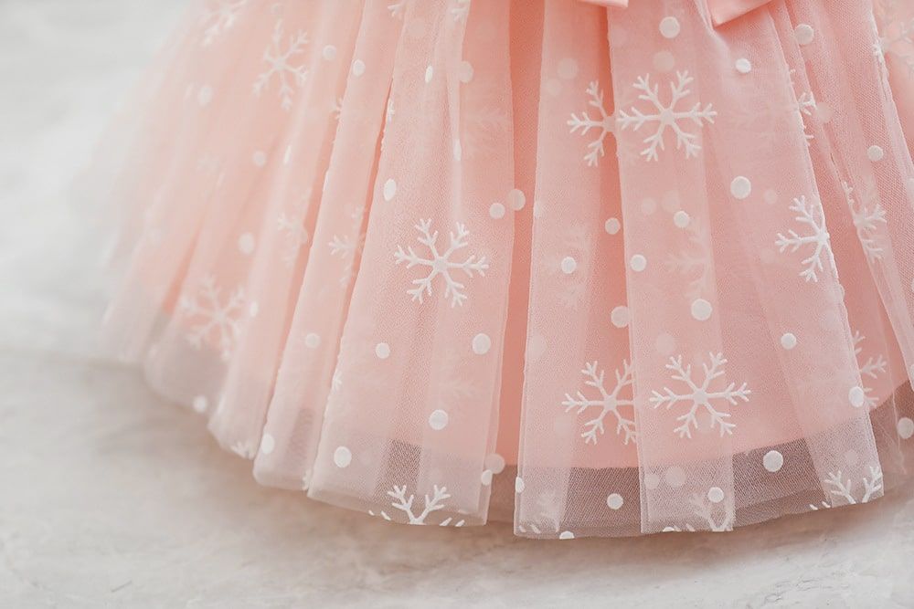 فستان مناسبات برسمة الثلج